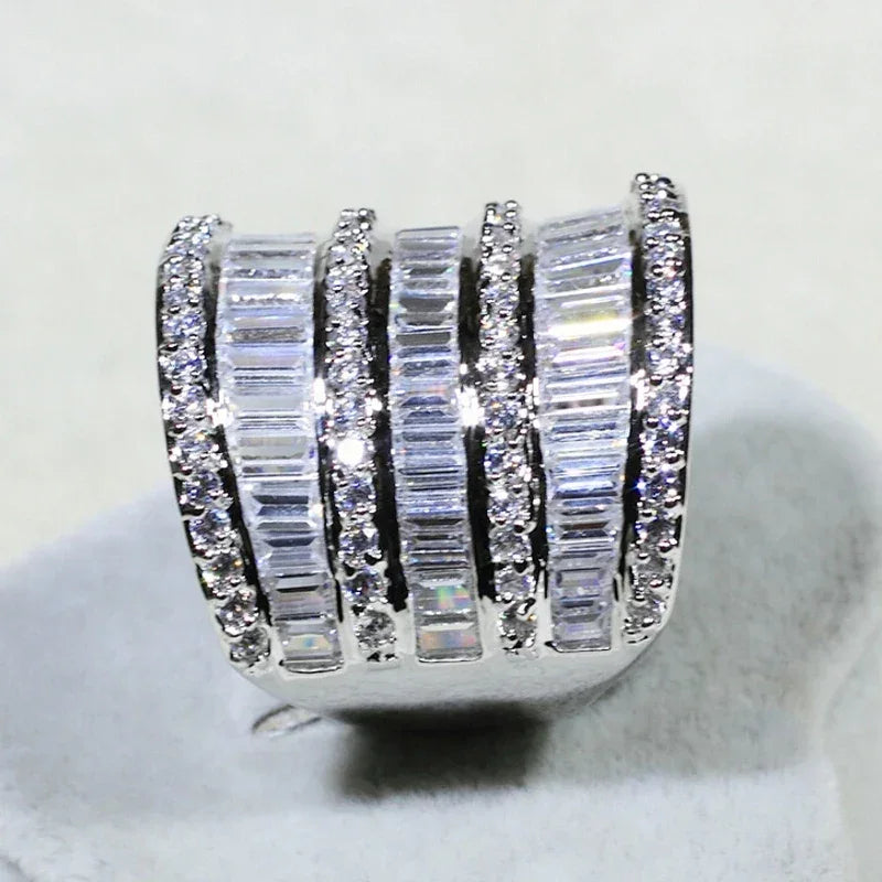 Lab Diamond Ring 925 sterling silver - Empire P.E