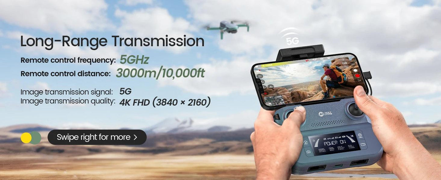 Holy Stone HS360S GPS Drone: 4K UHD - Empire P.E