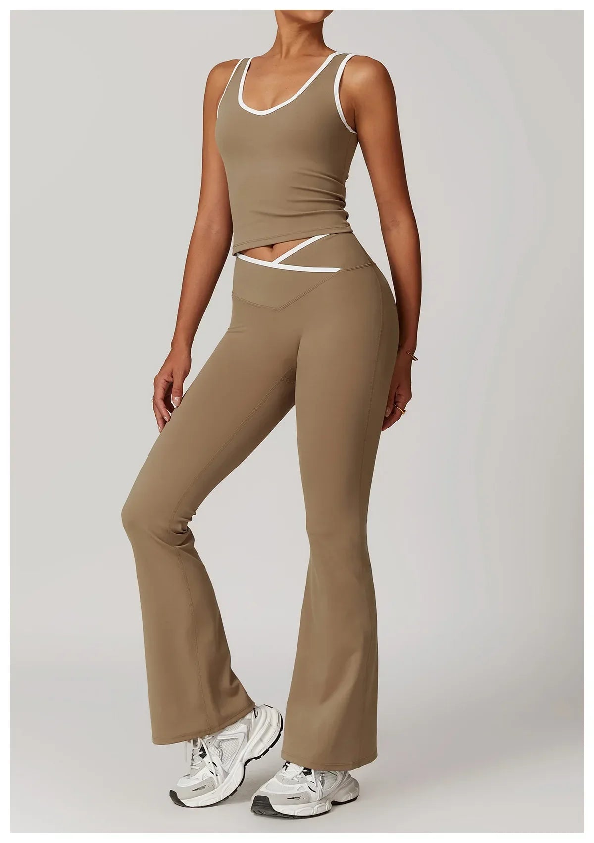 Yoga Set 2 Pieces Workout Outfits Fitness - Empire P.E