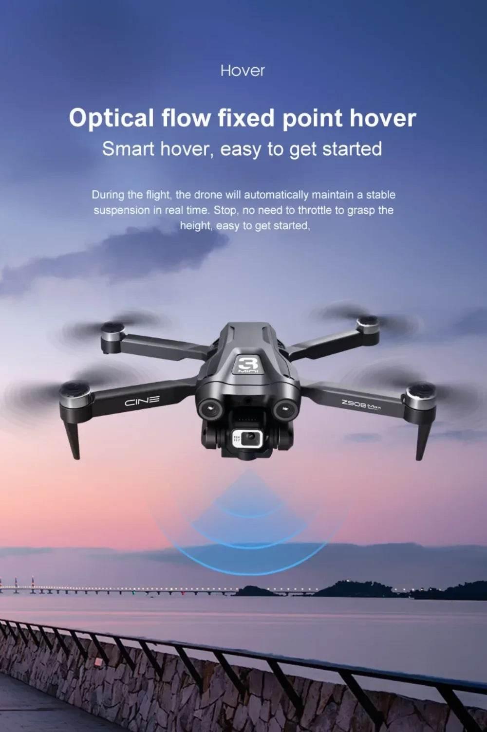 Xiaomi Mijia Z908 Pro /MAX 8K Drone ESC Professional 4K Dron Optical Flow Localization 3sided Obstacle Avoidance Quadcopter Toys - Empire P.E