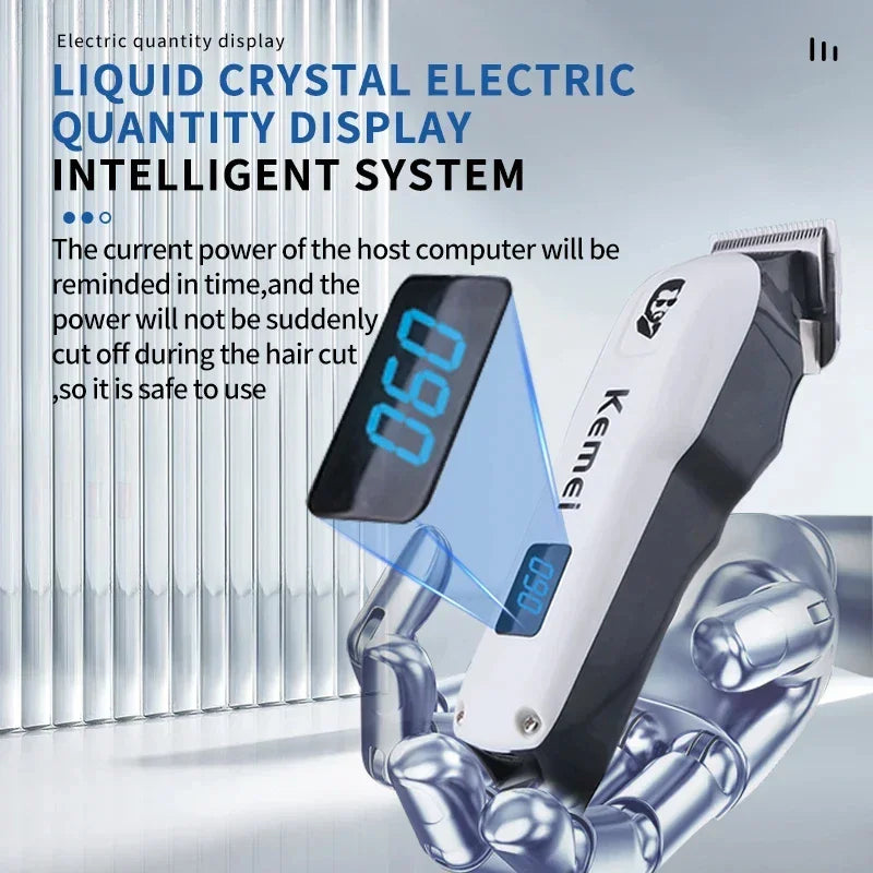 Kemei KM-232 Professional Hair Clipper Portable - Empire P.E