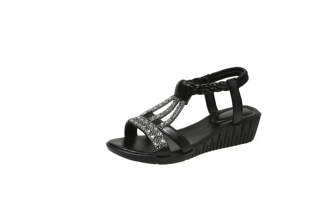 Women Sandals Rhinestones - Empire P.E