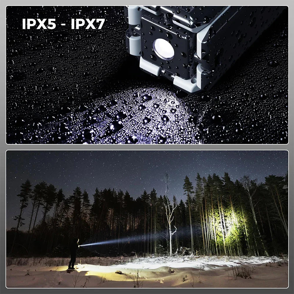 14000mAh Rechargeable Outdoor Hiking Fishing Tent Lamp - Empire P.E