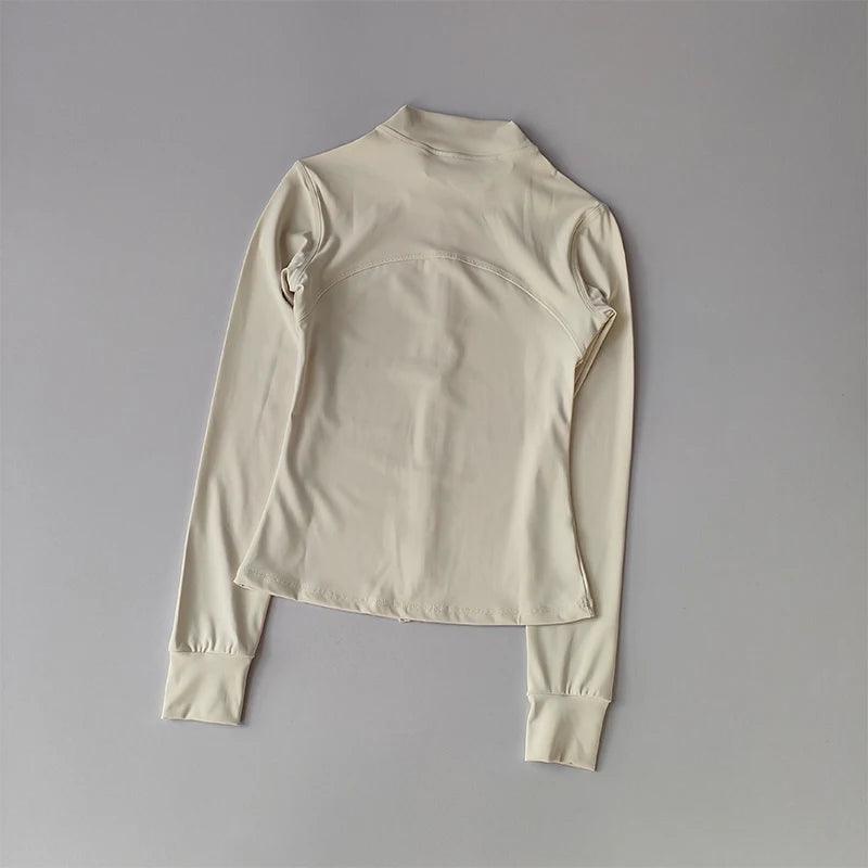 Yoga Suit Women's High-end Standing Collar Long Sleeved - Empire P.E