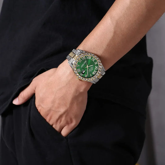 Hot Sale Diamond Bling Watch Men - Empire P.E