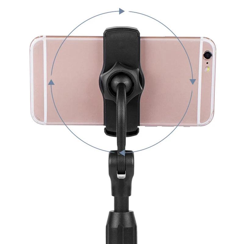 Desktop Tripod for Phone Smartphone Iphone with Phone Holder Stand Bracket Tripe for Mobile Telefoon Statief Stand Table - Empire P.E