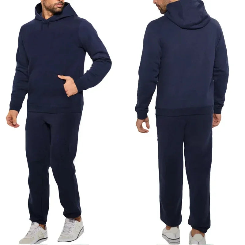 Classic Mens Solid Color Tracksuit