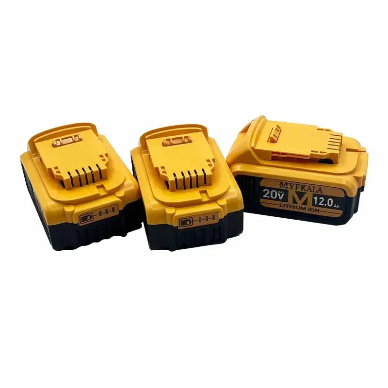 New 100% Original 12000mAh 20V for Dewalt Power Tool Battery DCB206 20V 18.0Ah Battery DCB206 20V Battery DCB205 DCB200 - Empire P.E