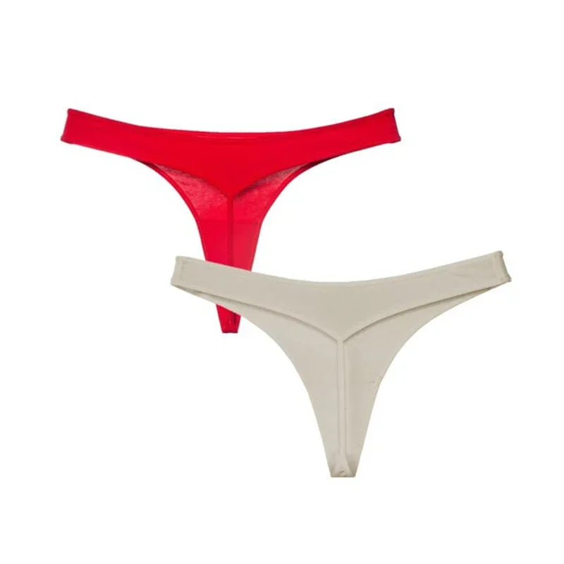 2 Pcs S-XL Women Thong Sports T-back Underwear - Empire P.E