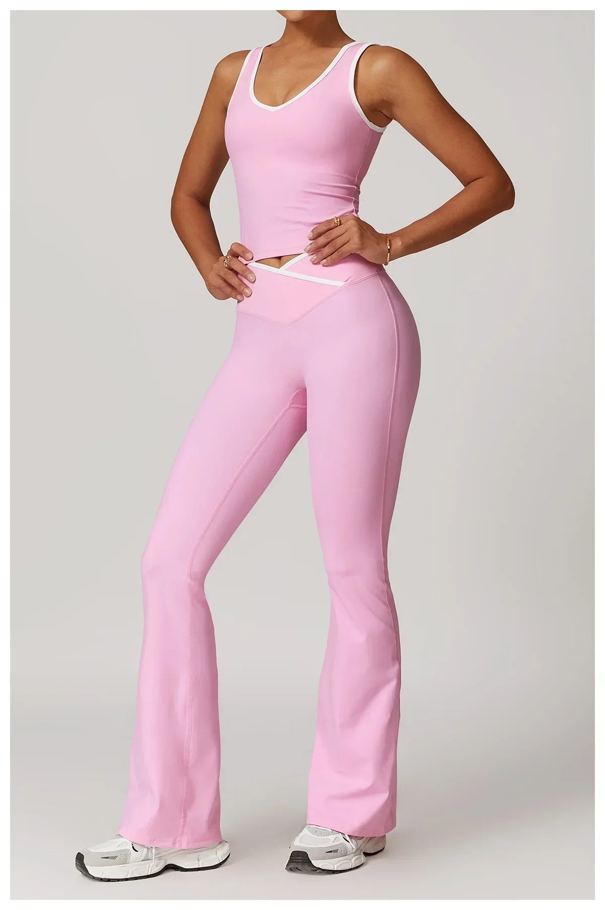 Yoga Set 2 Pieces Workout Outfits Fitness - Empire P.E