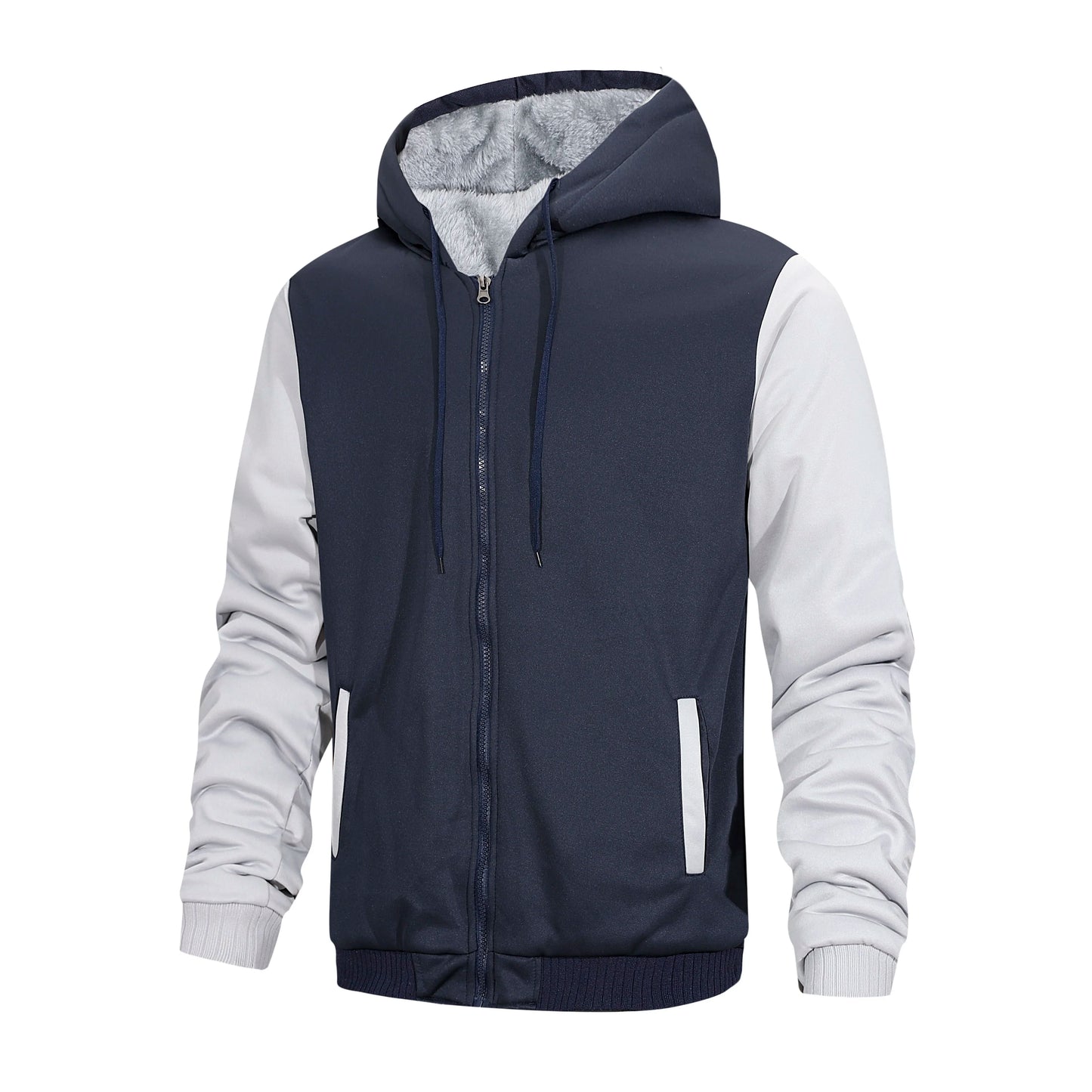 New Men's Lamb Fleece Thickened Warm Jacket - Empire P.E