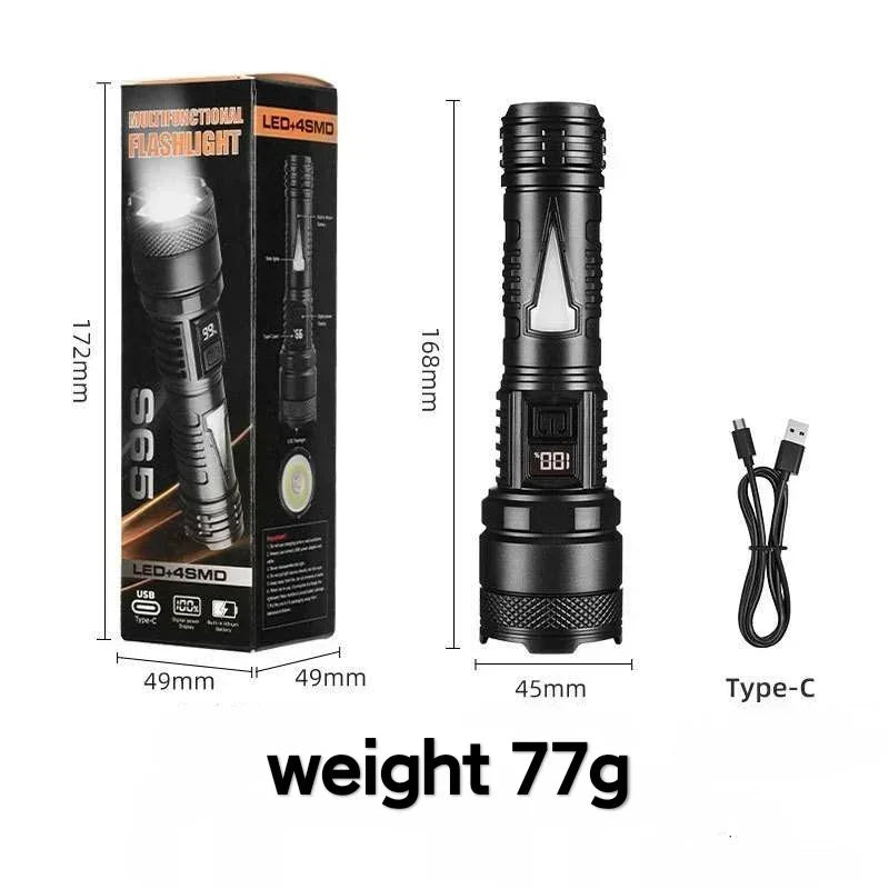 1500W Super Portable Rechargeable Led Lamp Built-in Battery Waterproof - Empire P.E