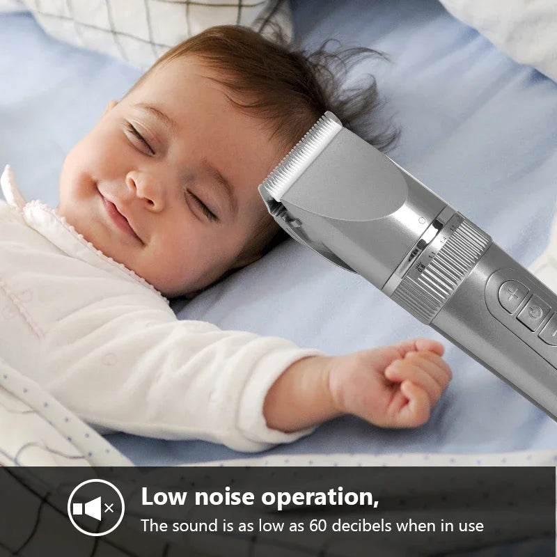 Electric Hair Clipper Men's Professional Hair Clipper Ceramic Blade Household Low Noise Trimmer USB Charging Men's Haircut Tools - Empire P.E