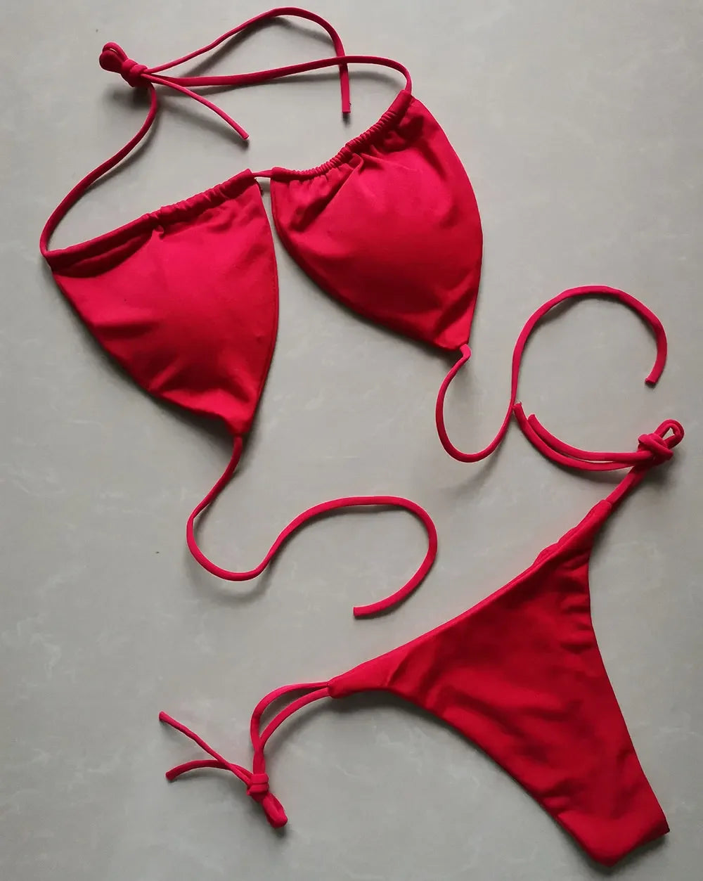 Summer Sexy Bikini set Push-up padded Bra Thong Split Swimwear - Empire P.E