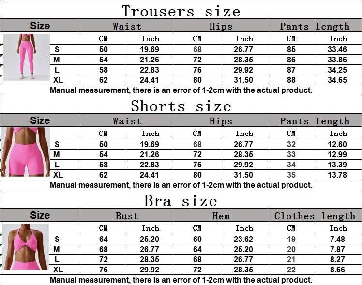 Yoga Set Women's Tracksuit Fitness Sports Set Workout Clothes For Women Gym Set Women Outfits Sports Bra Yoga Pants Yoga Suit - Empire P.E