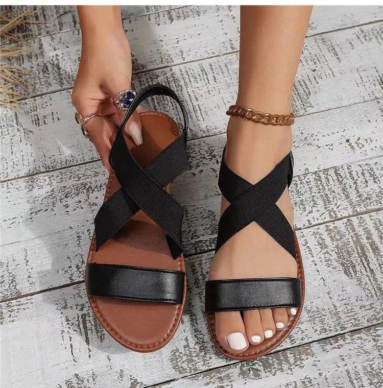 Summer Women Shoes Sandals Party Sandals Woman Beach Walking Shoes Retro Women's Sandals Plus Size Footwear Female Women Sandal - Empire P.E