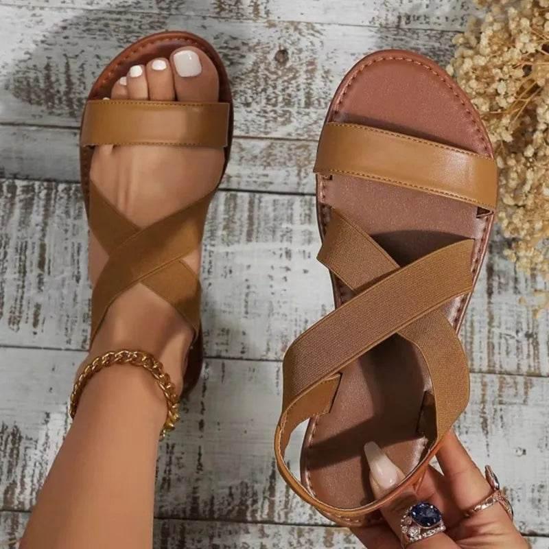Summer Women Shoes Sandals Party Sandals Woman Beach Walking Shoes Retro Women's Sandals Plus Size Footwear Female Women Sandal - Empire P.E