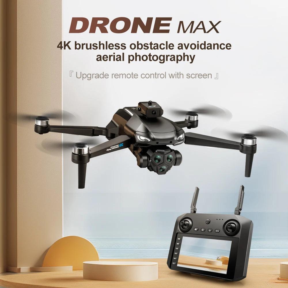 Xiaomi M33 MAX Drone Professional 4K/6K HD ESC Sero Dual Camera 5G Wifi GPS Foldable Brushless Optical Flow RC Quadcopter Toys - Empire P.E
