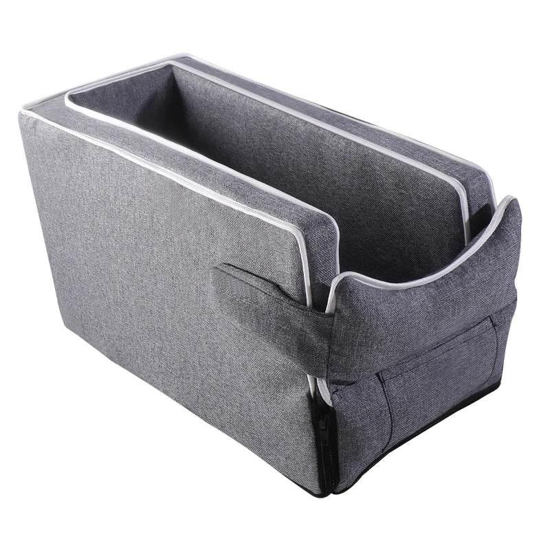 Car Center Console Pet Bed Mat Fiber Pet Safety Seat Essential for Cat & Do Travel Small pet car carrierNon-slip pet car s - Empire P.E