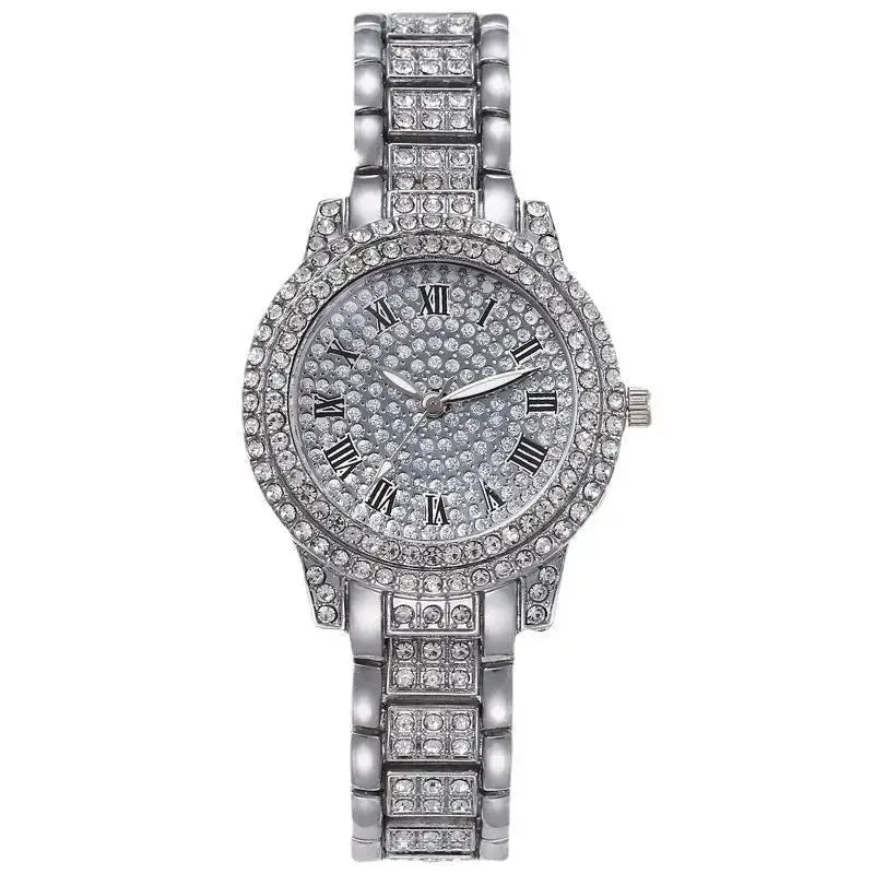 Women Shiny Diamond Watch - Empire P.E