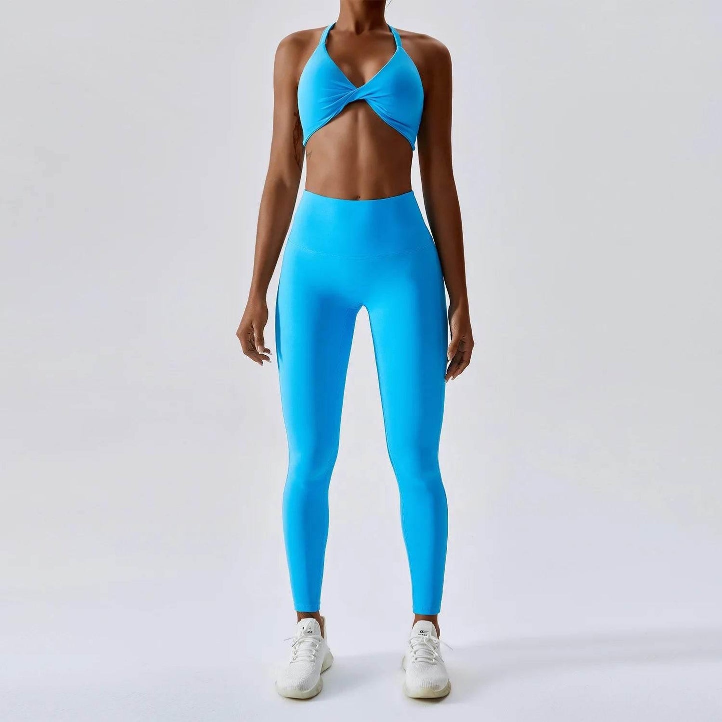 Yoga Set Women's Tracksuit Fitness Sports Set Workout Clothes For Women Gym Set Women Outfits Sports Bra Yoga Pants Yoga Suit - Empire P.E