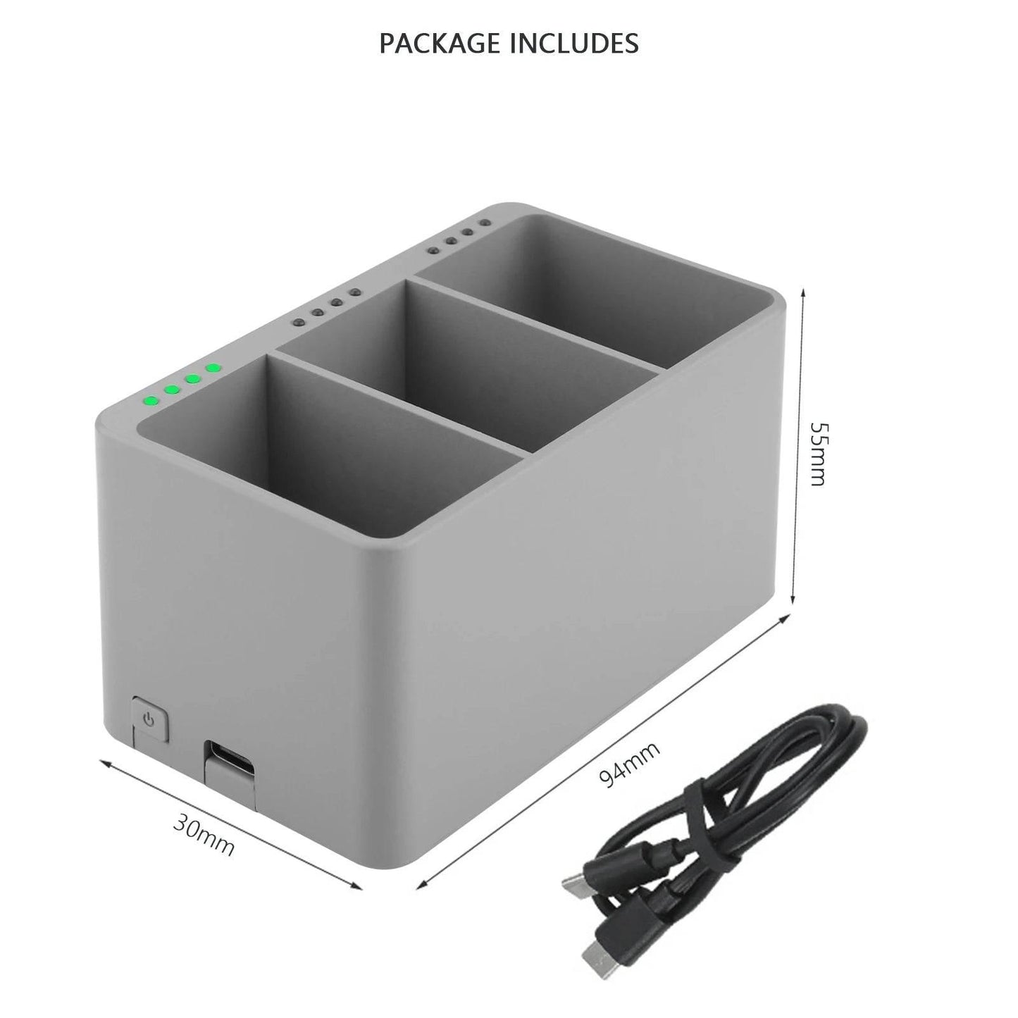 For DJI Mini 3/3 Pro/Mini 3 Pro Drones Battery With 3-Way Charging Hub Charger Intelligent Flight Battery Accessories - Empire P.E