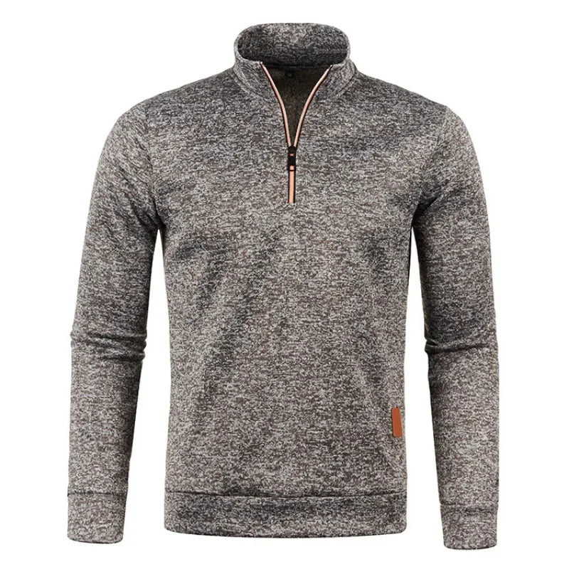 Autumn Men's Half Zipper Sweatshirts