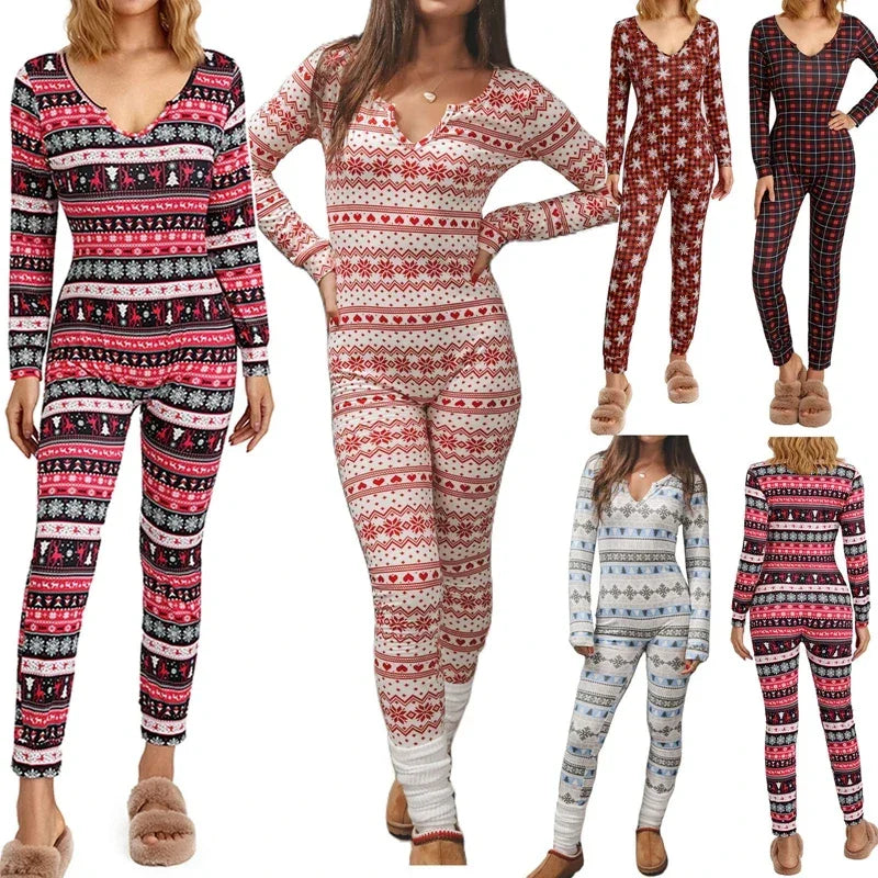 Women's Christmas Pajamas - Empire P.E