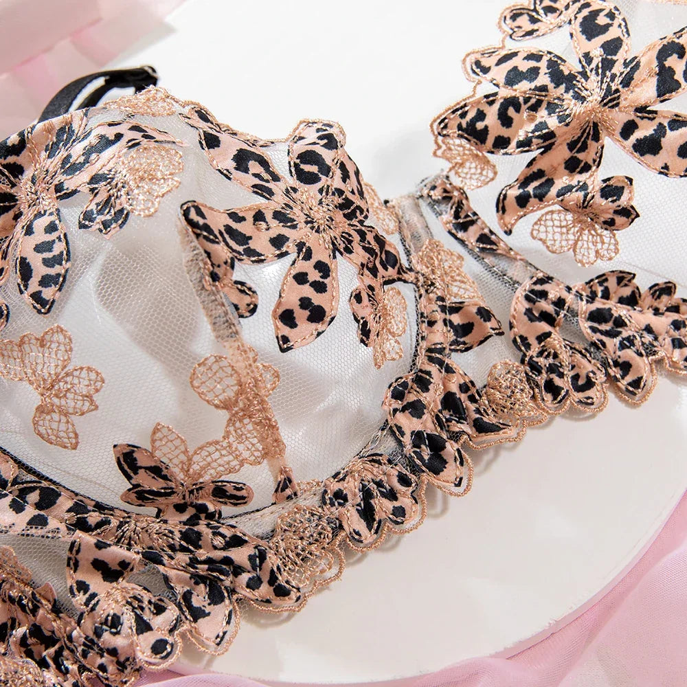 Leopard Print Lingerie Set - Empire P.E