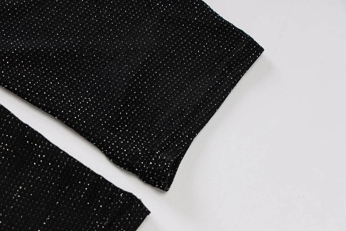 Sequins Silk Jumpsuits With Headwear 2024 Autumn Women Sexy Turtleneck Backless Long Sleeve Skinny Overalls Party Club Rompers - Empire P.E