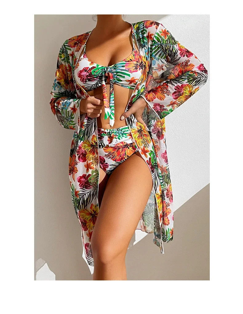 Women's Beach Bikinis Three Pieces Bikini Set - Empire P.E