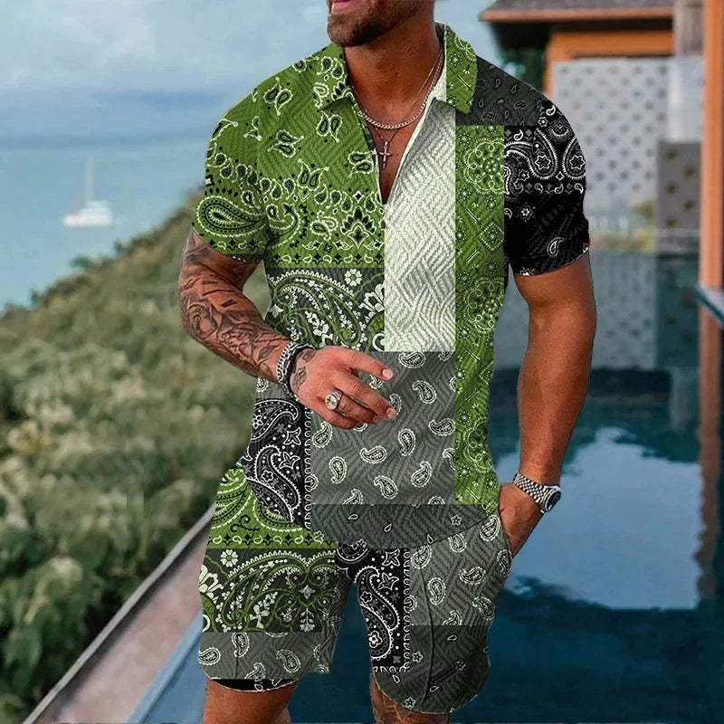 Hawaiian Tracksuit 2pcs Sets - Empire P.E
