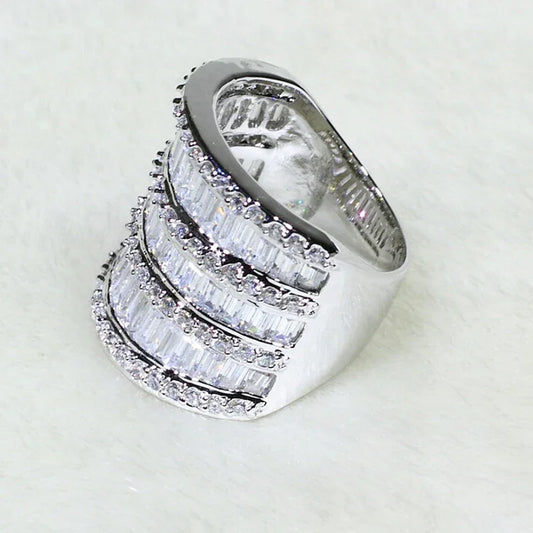 Lab Diamond Ring 925 sterling silver - Empire P.E