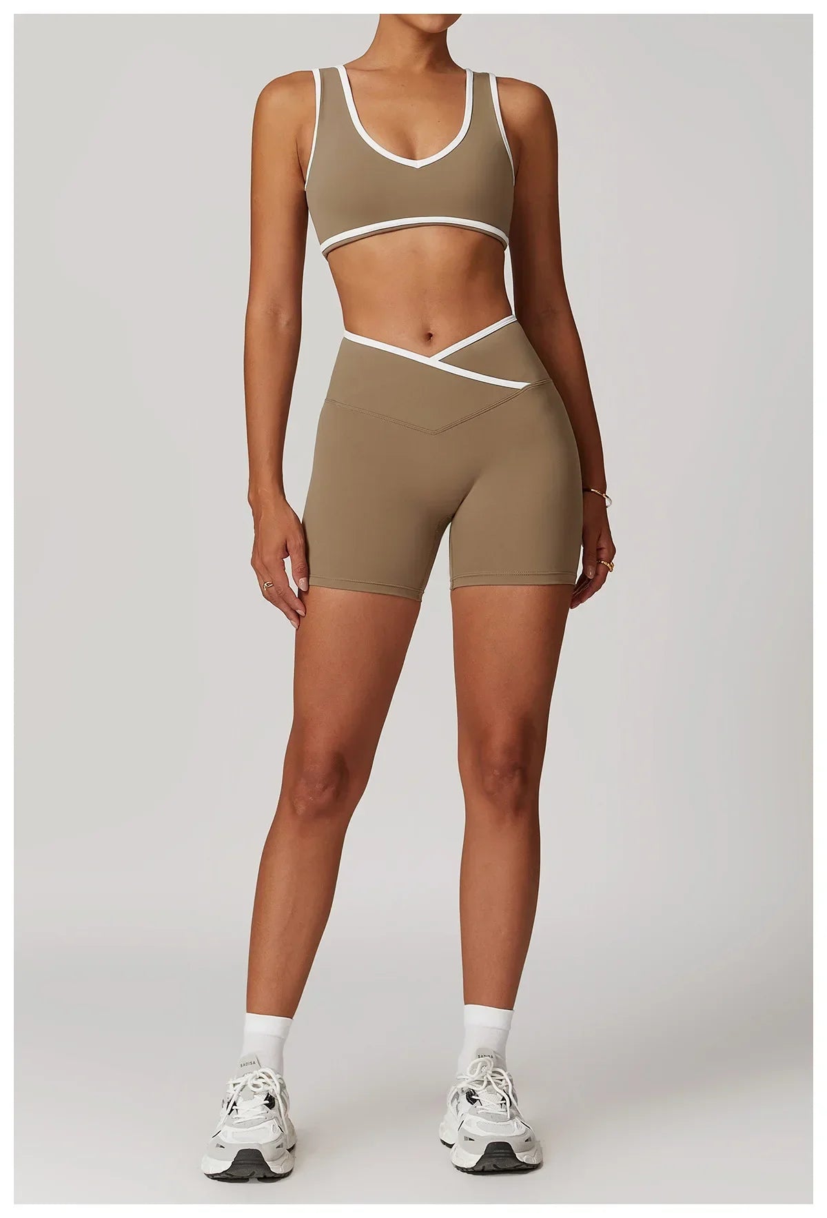 Yoga Set 2 Pieces Workout Outfits Fitness - Empire P.E