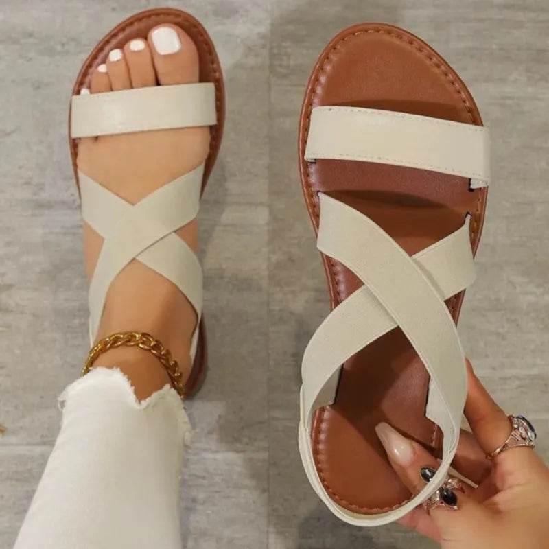 Summer Women Shoes Sandals Party Sandals Woman Beach Walking Shoes Retro Women's Sandals Plus Size Footwear Female Women Sandal - Empire P.E