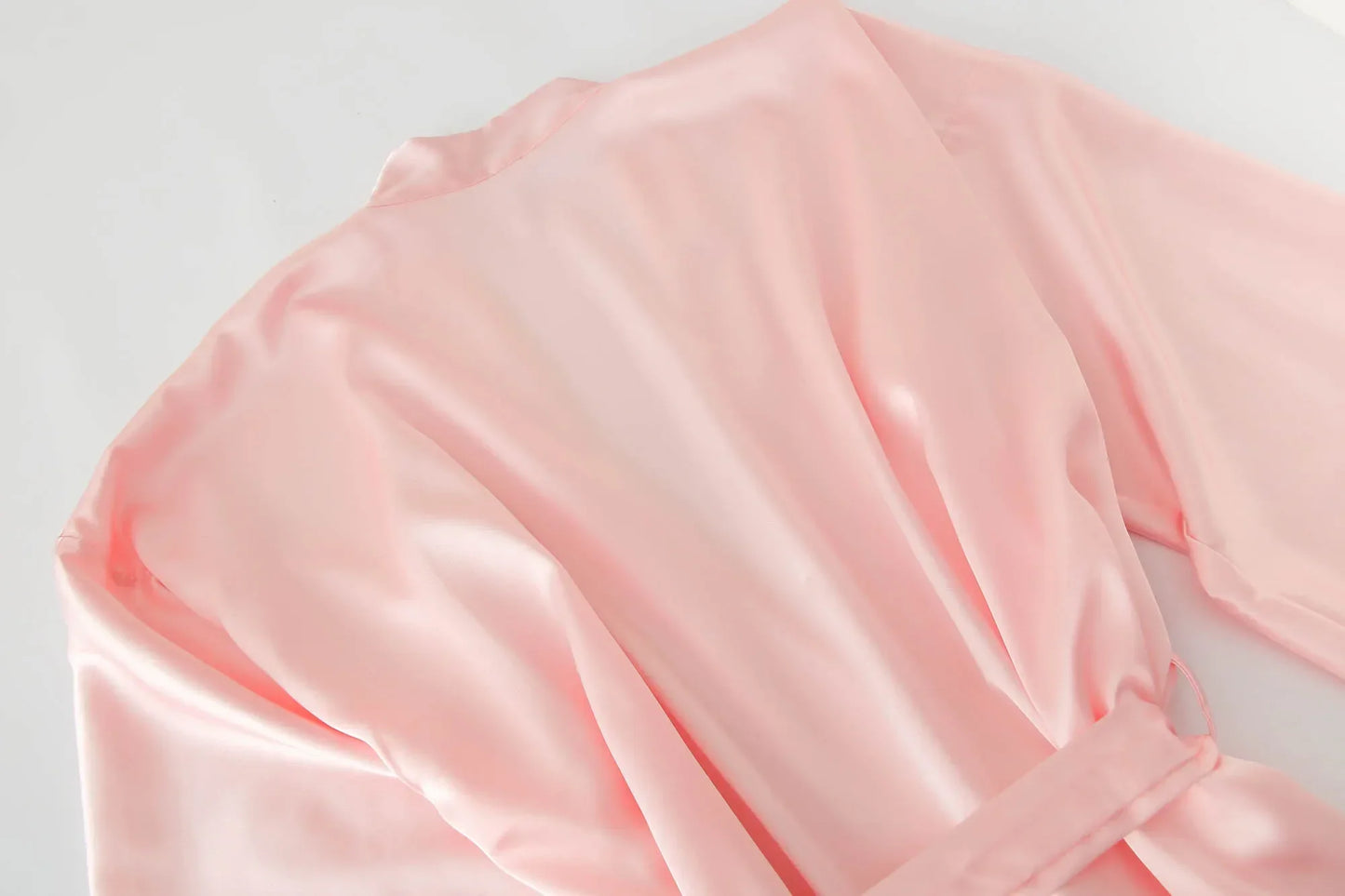 Satin Bridesmaid Bathrobe - Empire P.E