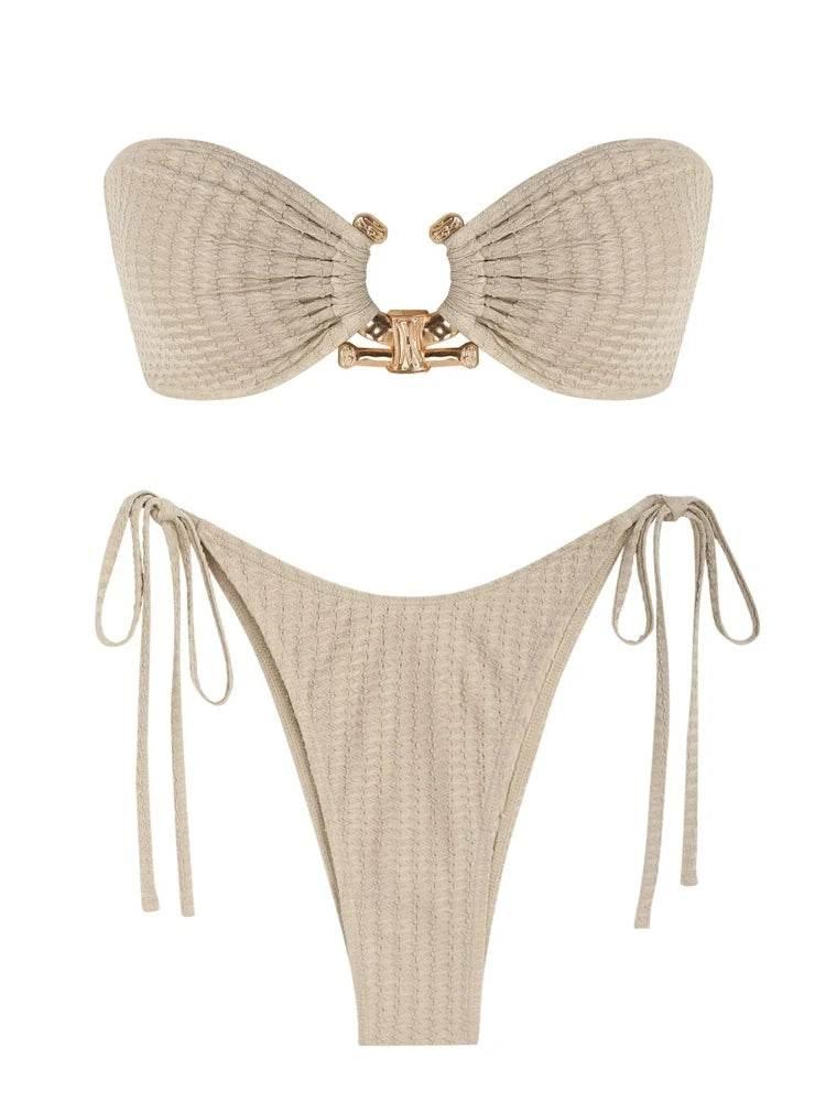 Solid O Ring 2025 New Swimsuit For Women - Empire P.E