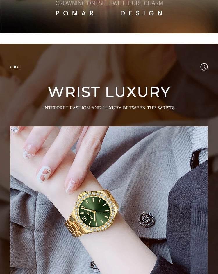 Women Watch Top Brand Quartz Movement - Empire P.E