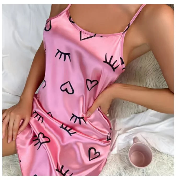 Women Floral Printing Nightdress - Empire P.E