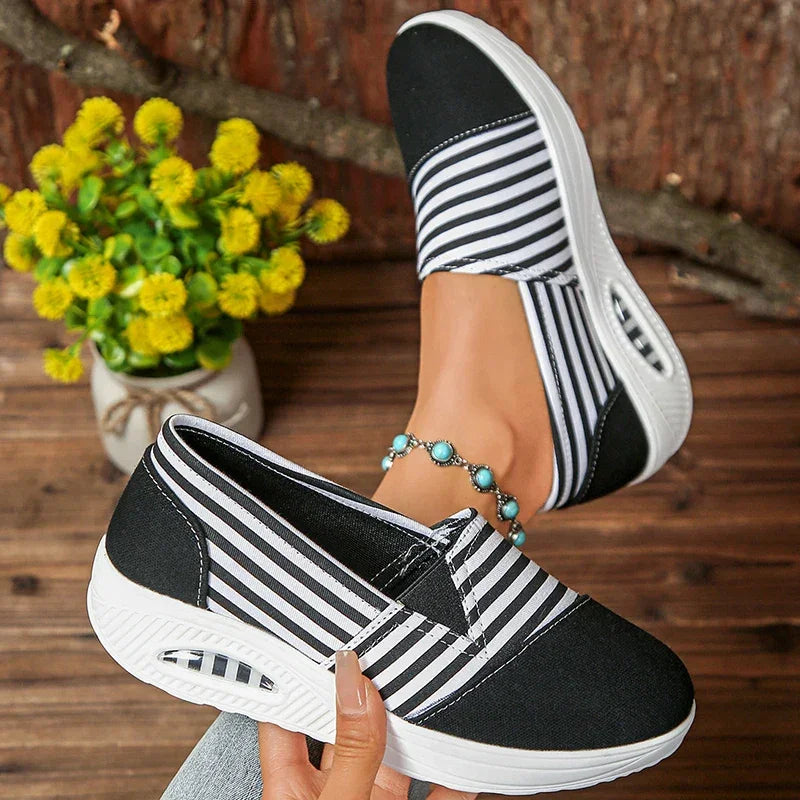 Women's Heeled Casual Sneakers