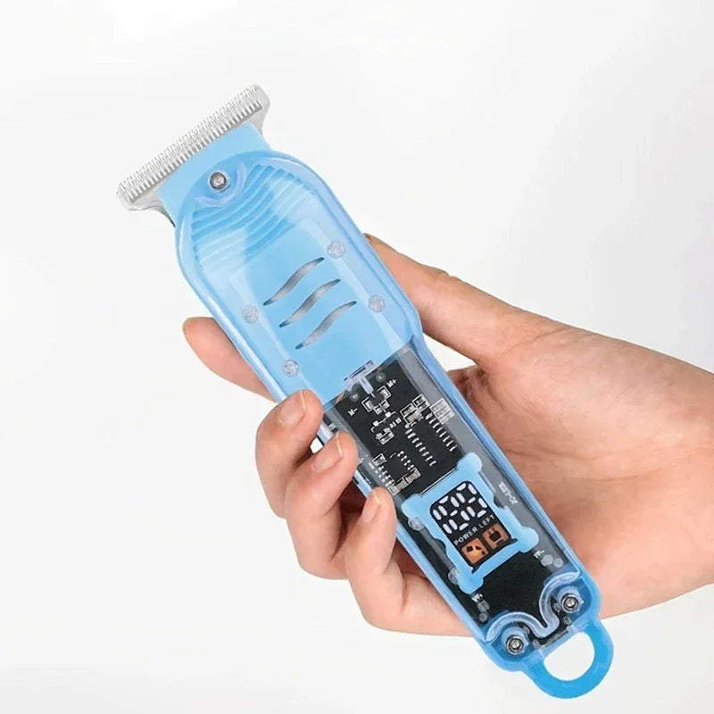 Transparent Body Electric Hair Clipper Professional Trimmer - Empire P.E