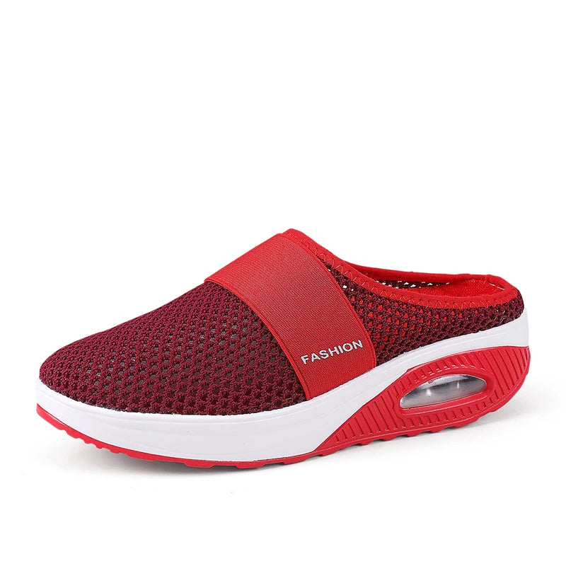slip-ons without back female sneakers women's sport shoes professional running shoes black sports shoes skor walkx 1229 - Empire P.E