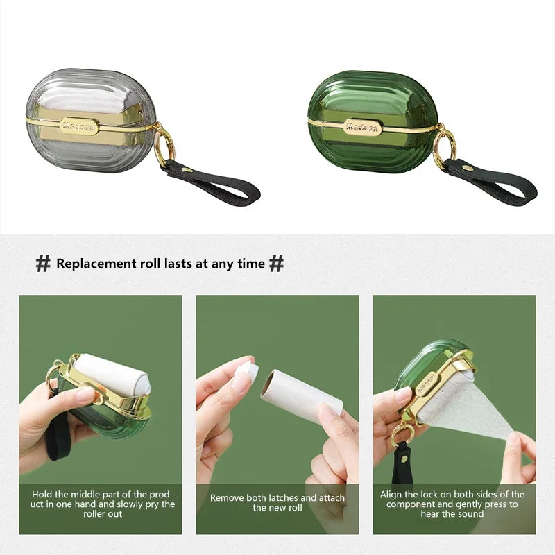 Mini Portable Lint Applicator Roller Hair Removal Device - Empire P.E