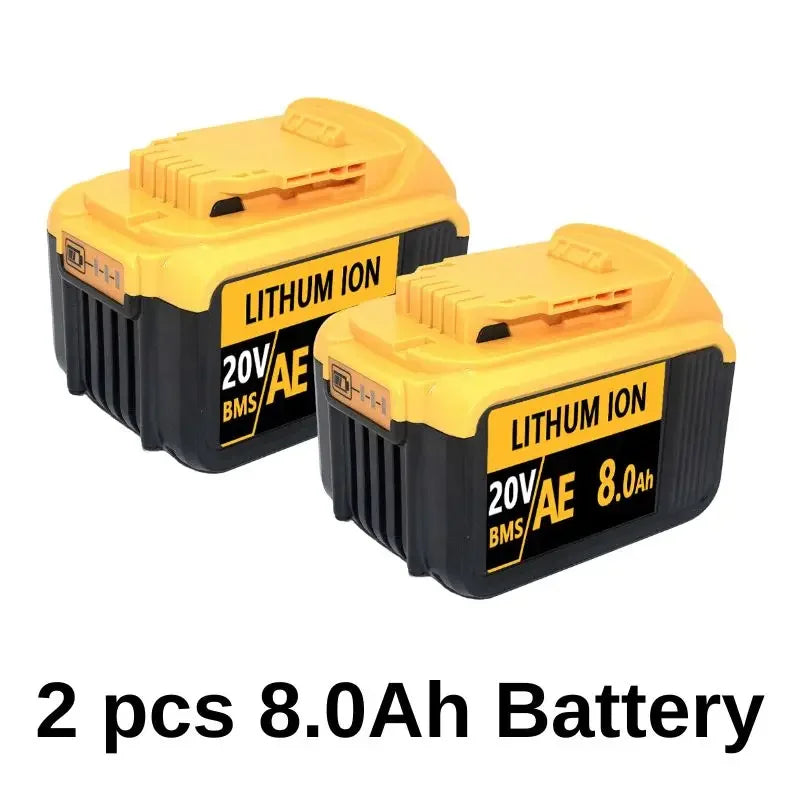 For DeWalt 20V 8/12/18AH MAX Li-ion Battery for DeWalt DCB547-XJ DCB200/DCB201 for Flexvolt Tool Batteries Replacement Battery - Empire P.E