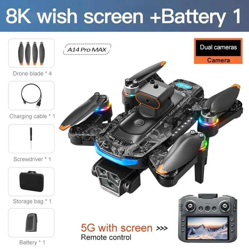 Xiaomi A14Pro max GPS Drone 4K Professional Dual Camera - Empire P.E