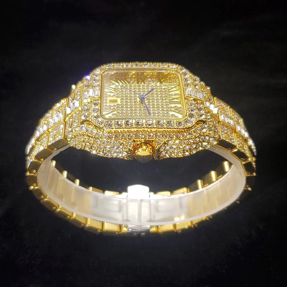 Luxury Original Brand Men Watch Bling Diamond - Empire P.E