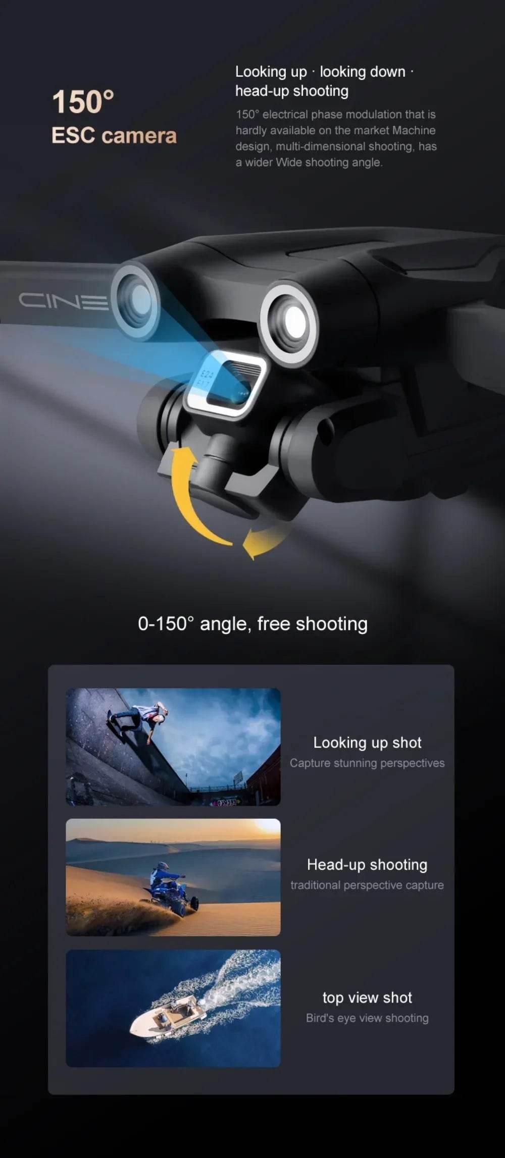 Xiaomi Mijia Z908 Pro /MAX 8K Drone ESC Professional 4K Dron Optical Flow Localization 3sided Obstacle Avoidance Quadcopter Toys - Empire P.E
