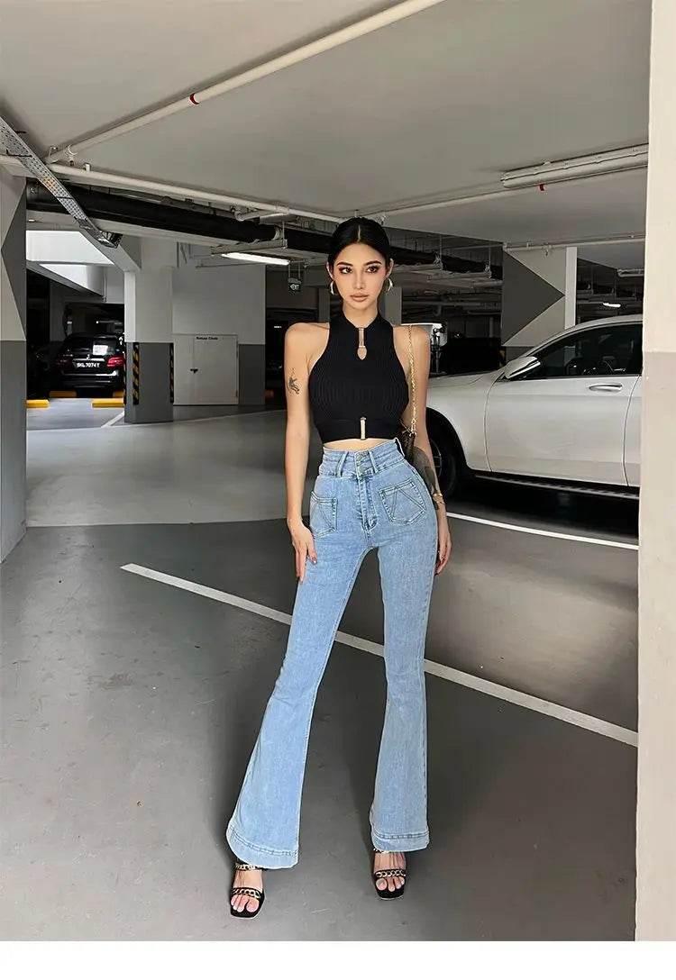 Women Sexy Tank Tops Chic Y2K Tops Halter Off Shoulder Tops Crop Tops Elastic Solid Tank Tops For Women Summer - Empire P.E