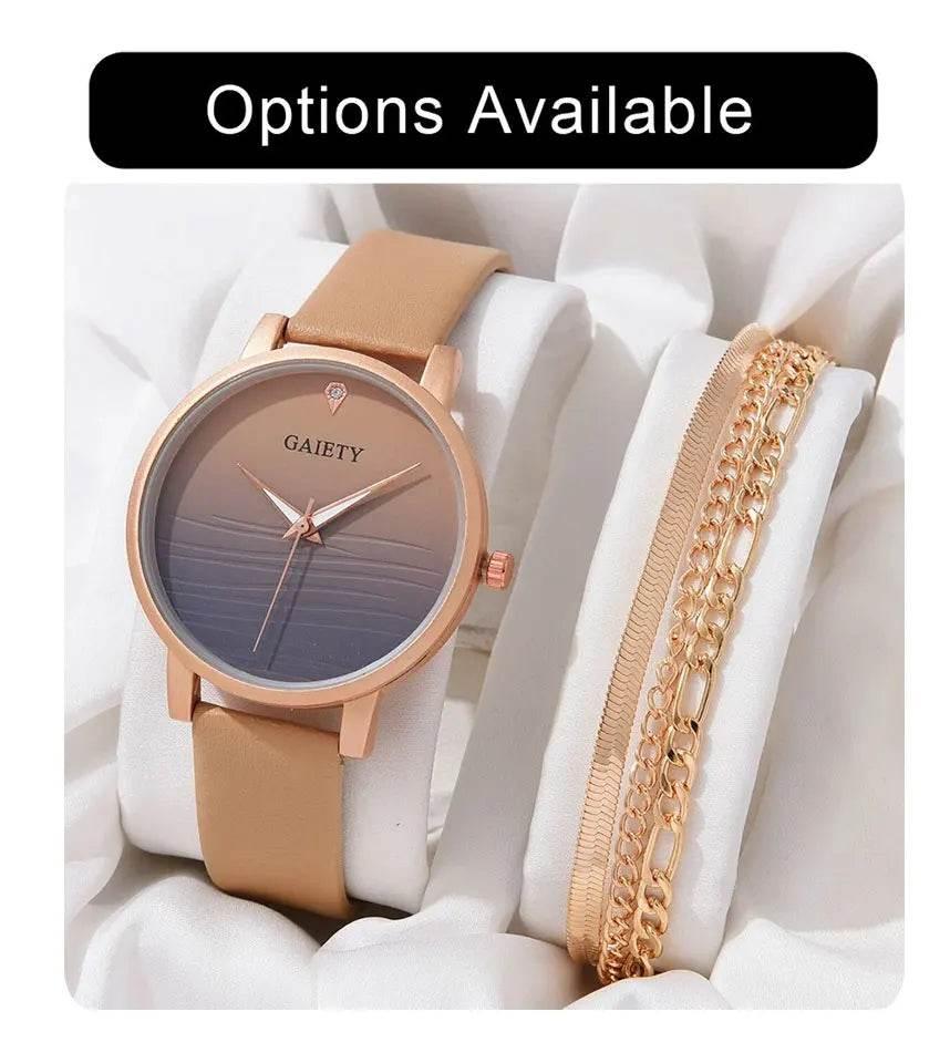 Elegant Simplicity Ladies Dress Wristwatches - Empire P.E