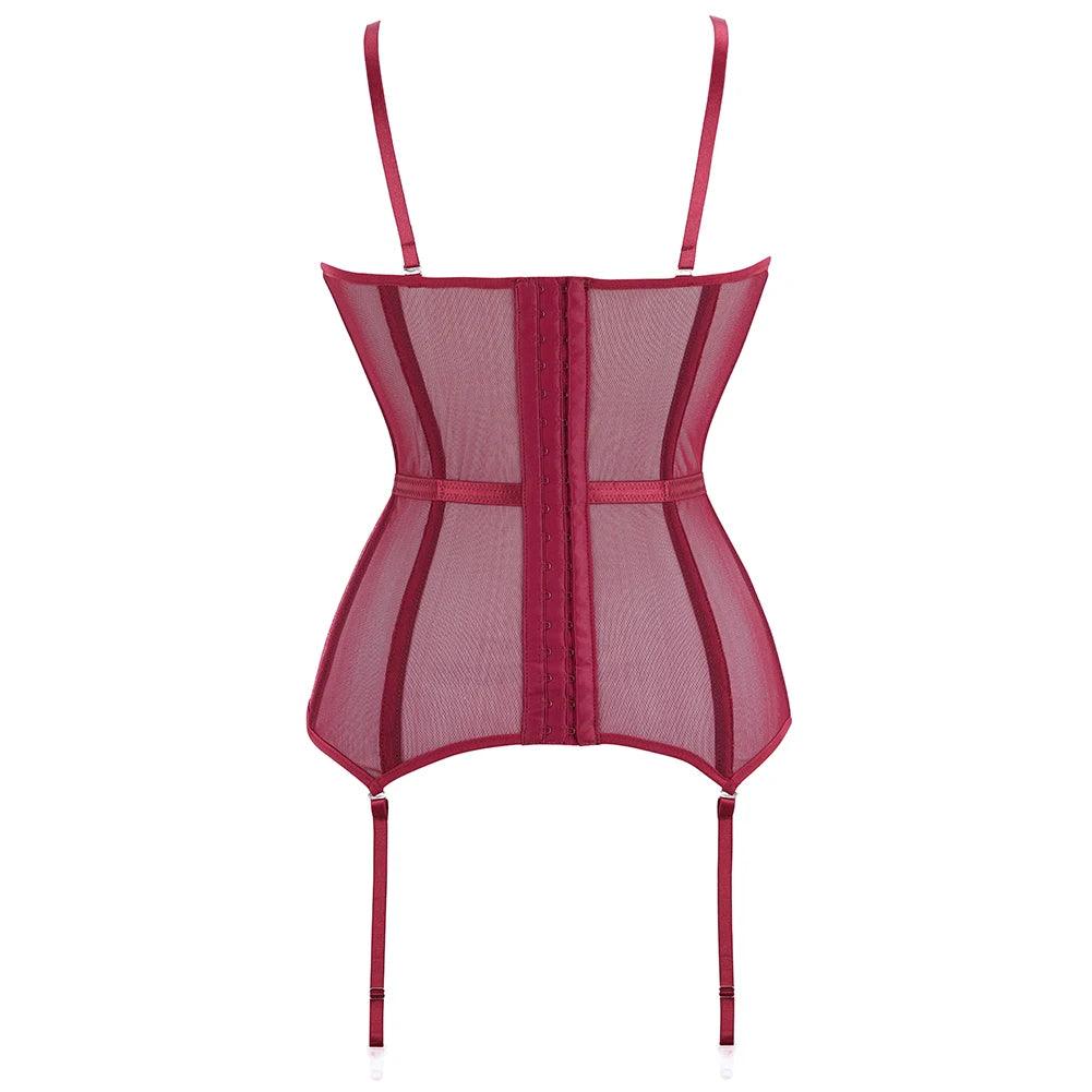 Plus Size Corset Lingerie Bodysuit For Women - Empire P.E
